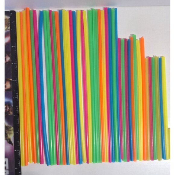 70s 80s BMX Neon Spoke Snap-On Wheel Decorations Retro Plastic Vintage Bike - Picture 3 of 4